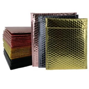 Metallic padded mailers