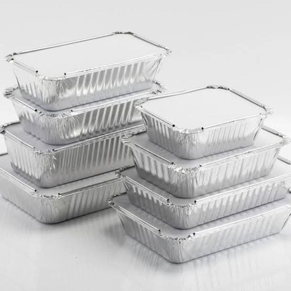 Aluminum foil containers
