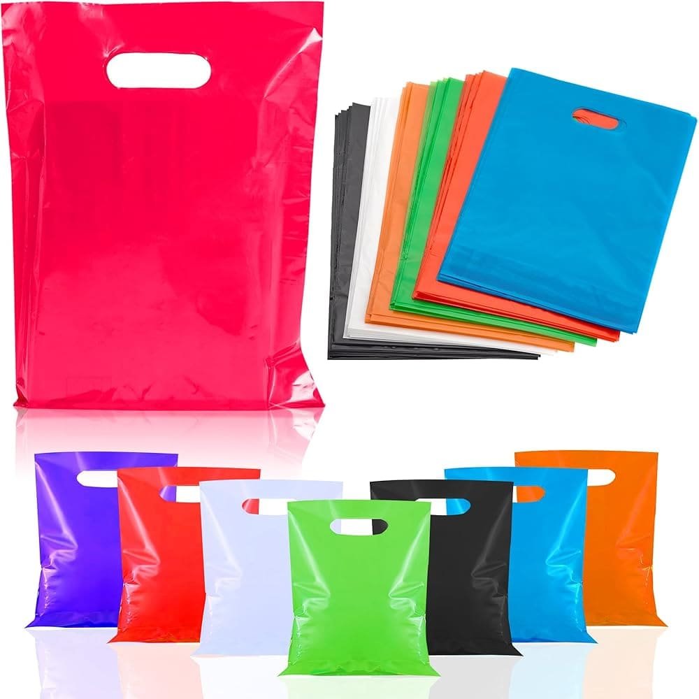 Poly shopping bags
